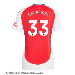 Arsenal Riccardo Calafiori #33 Replika Hemmatröja Damer 2024-25 Kortärmad